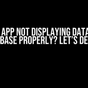 Flask App Not Displaying Data from Firebase Properly? Let’s Debug!