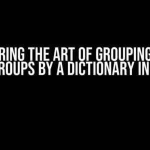 Mastering the Art of Grouping: Make Groups by a Dictionary in R