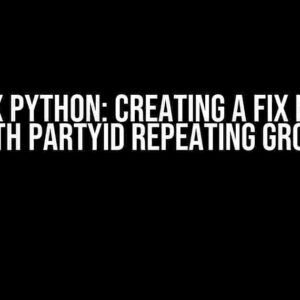 Quickfix Python: Creating a FIX Message with PartyID Repeating Group